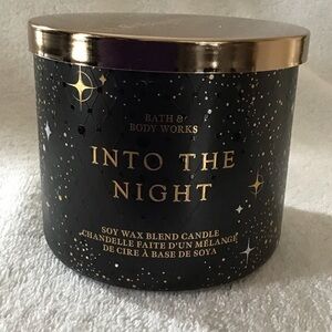 Bath & Body Works 3 wick candle Into The Night